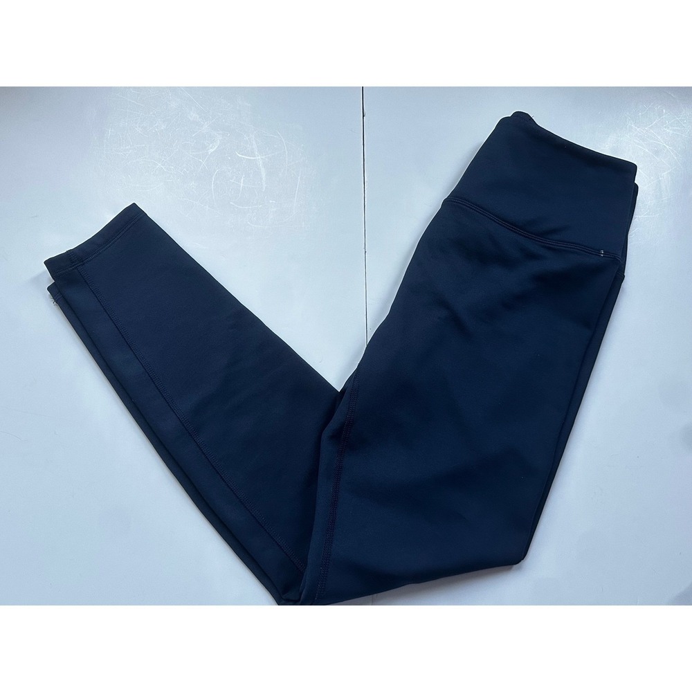 Spyder Active‎ Womens Fleece Lined Leggings Pants Navy Blue Size Medium